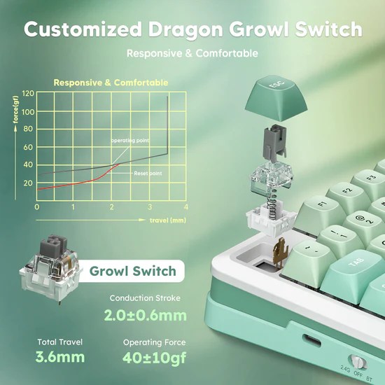 REDRAGON CYRUS PRO K681 MECHANICAL KEYBOARD
