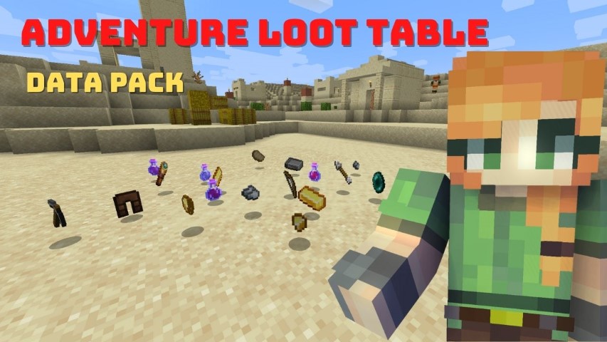 adventure loot table data pack minecraft java