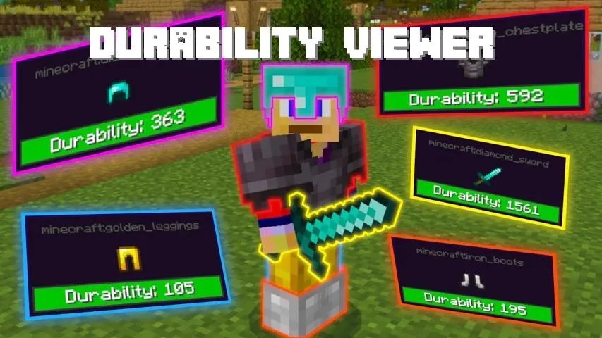 durability viewer addon minecraft bedrock 1