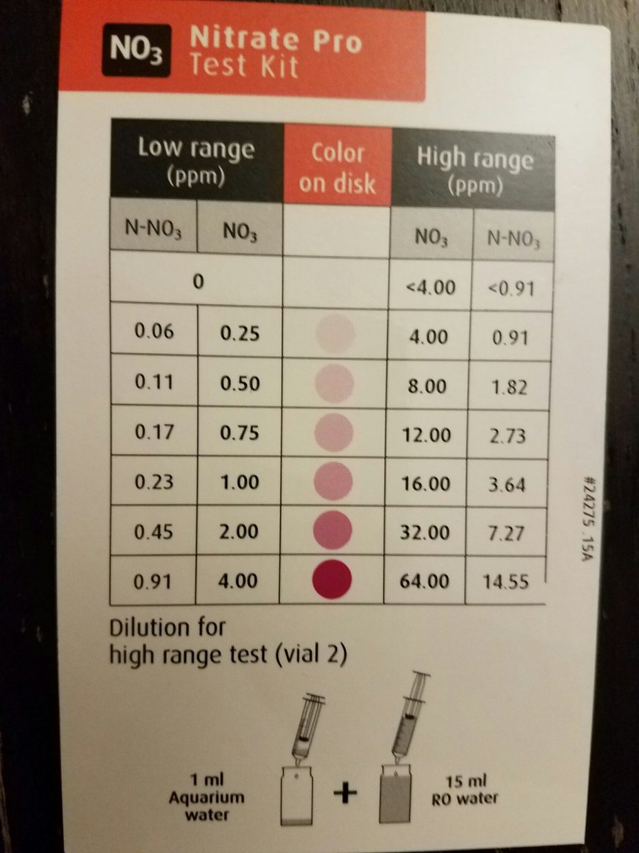 Red Sea Phosphate Test Results Ultimate Reef Water change replace 5 of the system water with new saltwater.