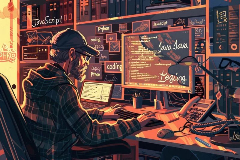 Python D Passe Java Et Javascript Comme Langage De Programmation Le - Gorgeous Ocean Illustration - HD