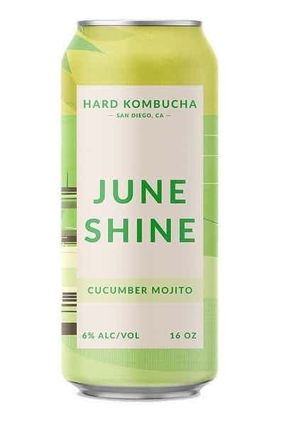 juneshine cucumber mojito hard kombucha on juneshine midnight painkiller where to buy