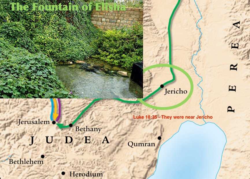 Refreshing Hope Ministries Online Church Jesus For Such A Time As This Bible Study Luke 18 Jericho Map Today