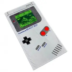 toallas de playa de game boy