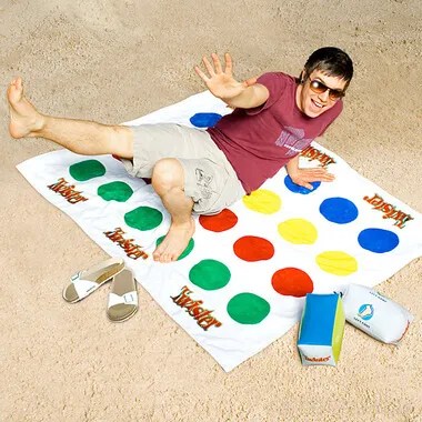 toallas de playa de twister