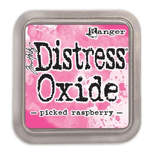 Distress Oxide Ink-Picked Raspberry