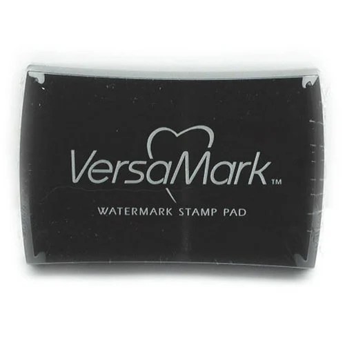 Tsukineko – VersaMark Watermark Ink Stamp Pad – Large – Clear