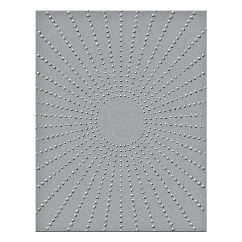 Sun Rays Embossing Folder