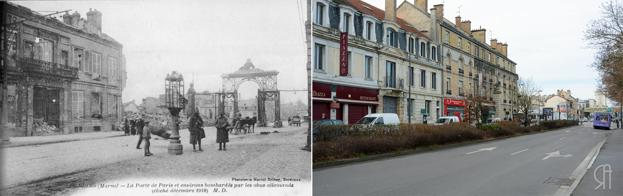 La Porte De Paris En 1919