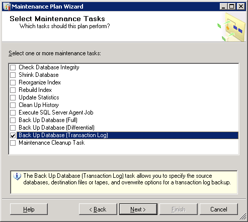Minimum Database Maintenance Recommendations Sql Server