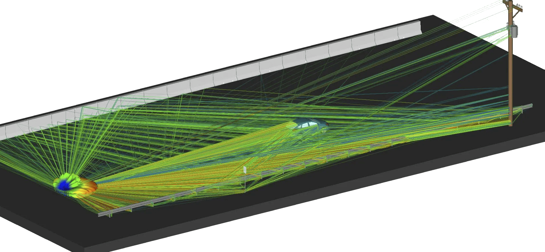 Ray Tracing Simulation Propagation Methods Remcom - Professional Dark Pattern - Retina