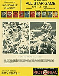 Image result for 1969 afl all star game image