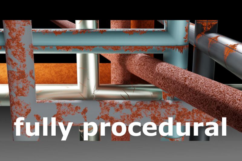 Rust Shader For Blender By Blenduffo - Sunset Wallpaper Collection - Full HD Quality