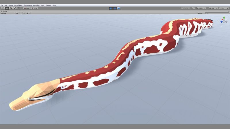 Animated Blood Python 3d Model By Dibia Digital - Best Minimal Photos in Full HD