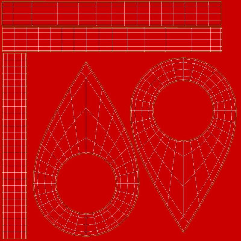 Map Pointer 3d Model By Hdpoly - Download Beautiful Light Art | 8K