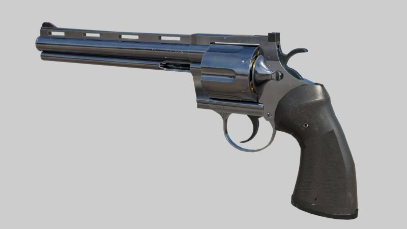 Colt Python 3d Model 3dcadbrowser - Space Background Collection - HD Quality