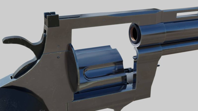 Colt Python 3d Model By Korboleevv - Sunset Arts - Gorgeous Full HD Collection