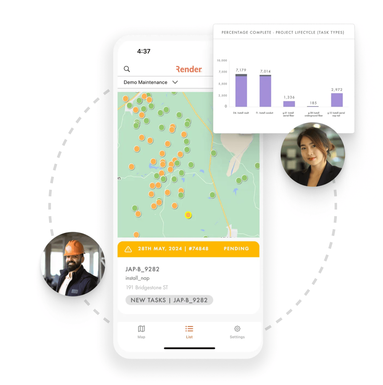 Field To Office Linkedin - High Quality Nature Texture - High Resolution