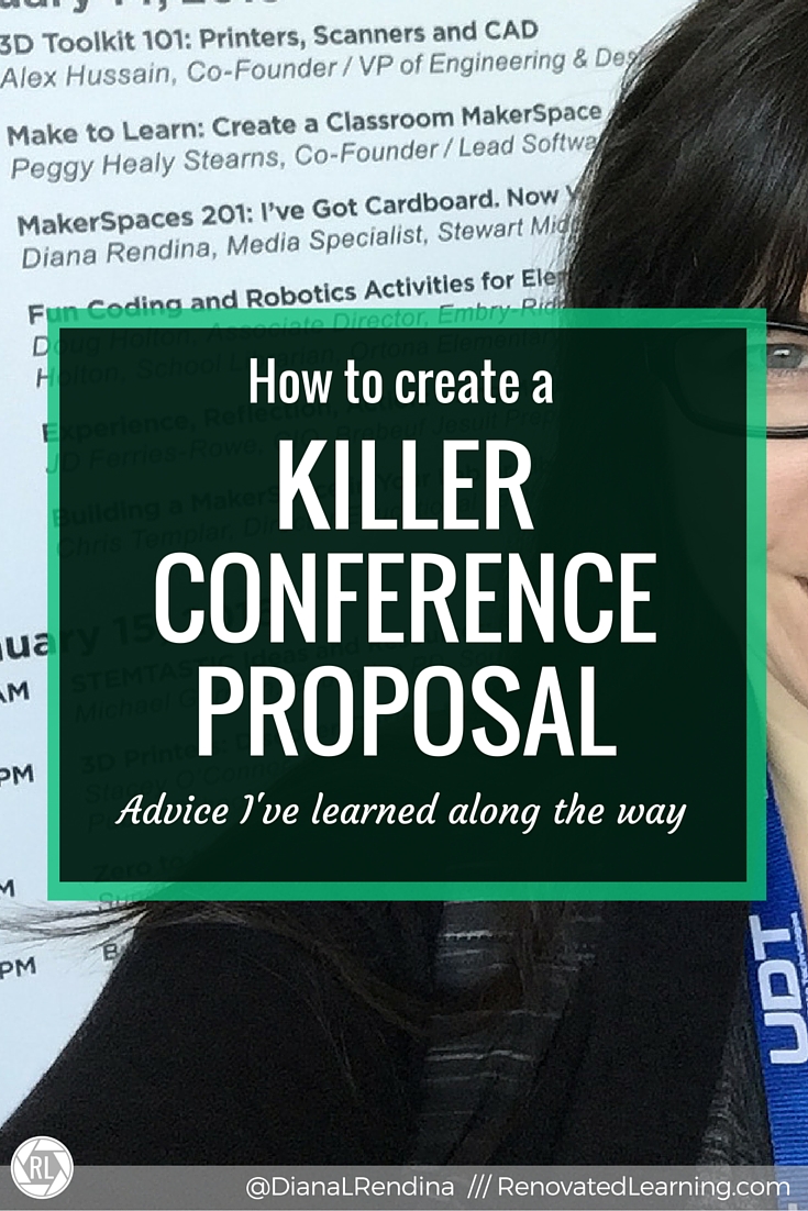 How to create a KILLER CONFERENCE PROPOSAL | Advice I've learned from submitting proposals to AASL, FETC, ISTE + more.