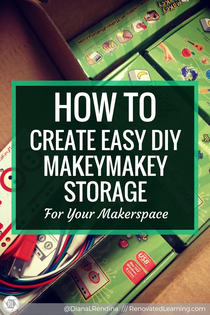 How to Create Easy DIY MaKeyMaKey Storage | A quick, easy tutorial on getting your MaKeyMaKeys organized.