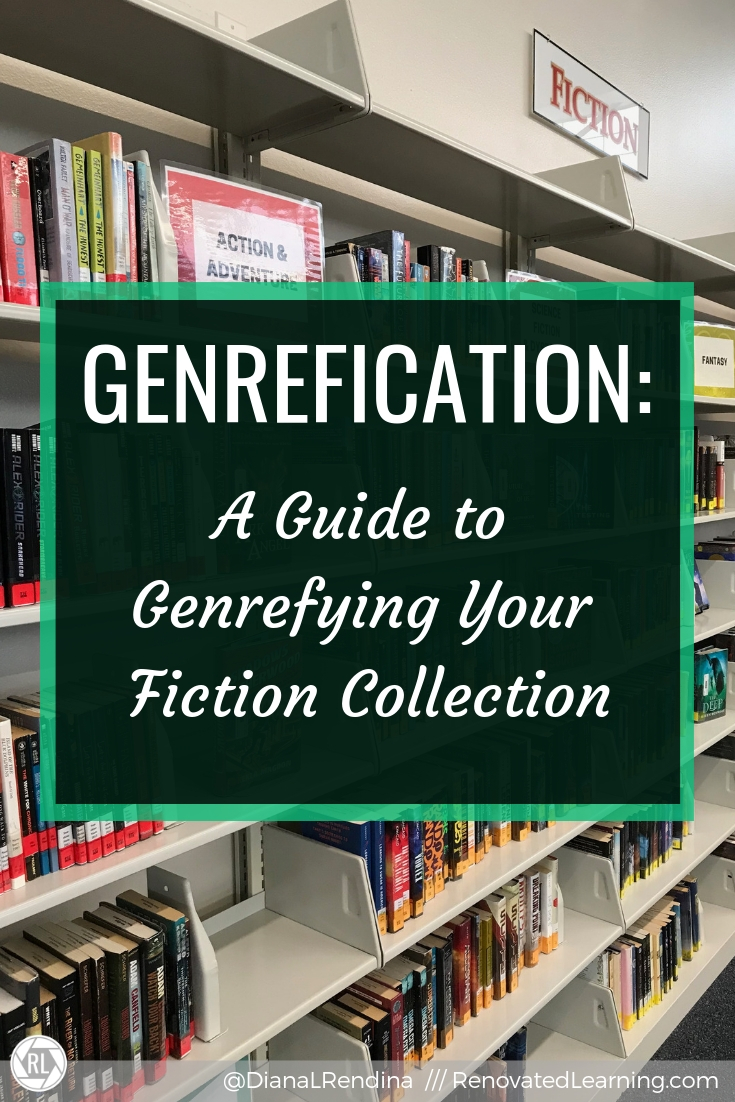Genrefication: A Guide to Genrefying Your Fiction Collection - In this post, I share what I learned from genrefying the fiction section of my library and offer tips and advice for your own genrefication project.