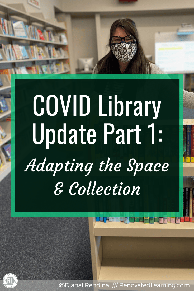 COVID library update part 1: Adapting the Space & Collection - Finding ways to make the library space work and get work done on our library collection.
