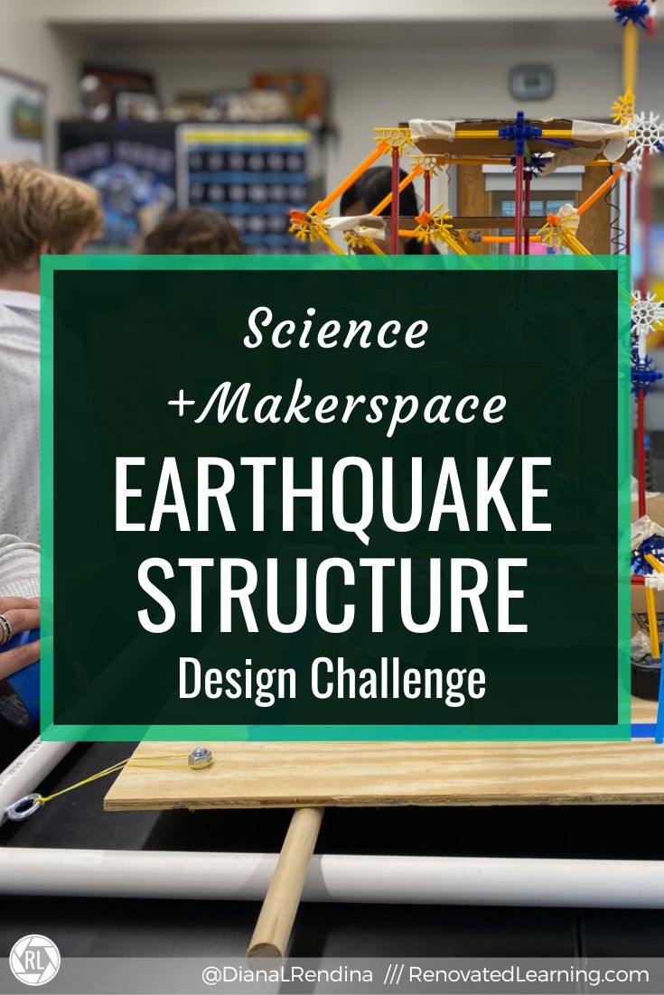 Learn about how we created an Earthquake Structure Design challenge to bring our makerspace into our 6th grade science curriculum.