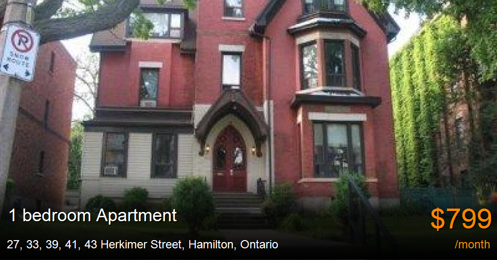 Finding, renting, subletting housing without getting ripped off. 27, 33, 39, 41, 43 herkimer street, hamilton - Apartment