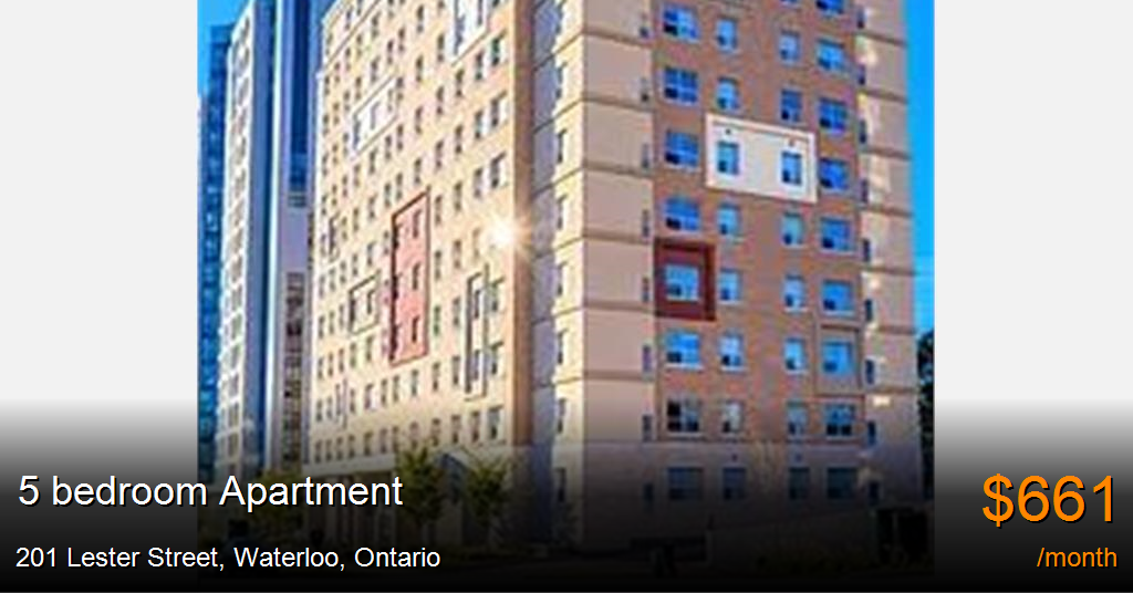 In 2016, 36.6 percent of households rented their home which is very close to the 37 percent who paid rent five decades. 201 lester street, waterloo - Apartment for Rent