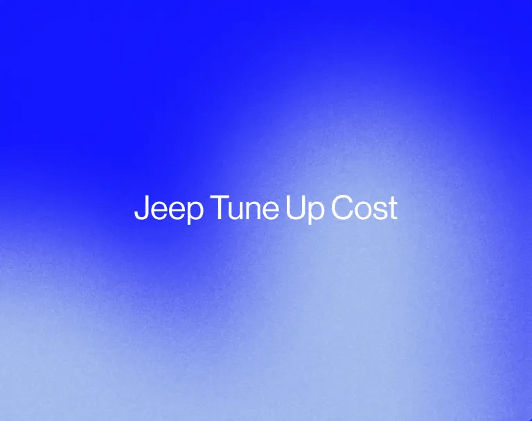 How Much Does a Jeep Tune Up Cost?