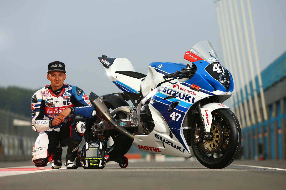 Cooper Racing Retro Livery Suzuki GSX-R1000 At Assen