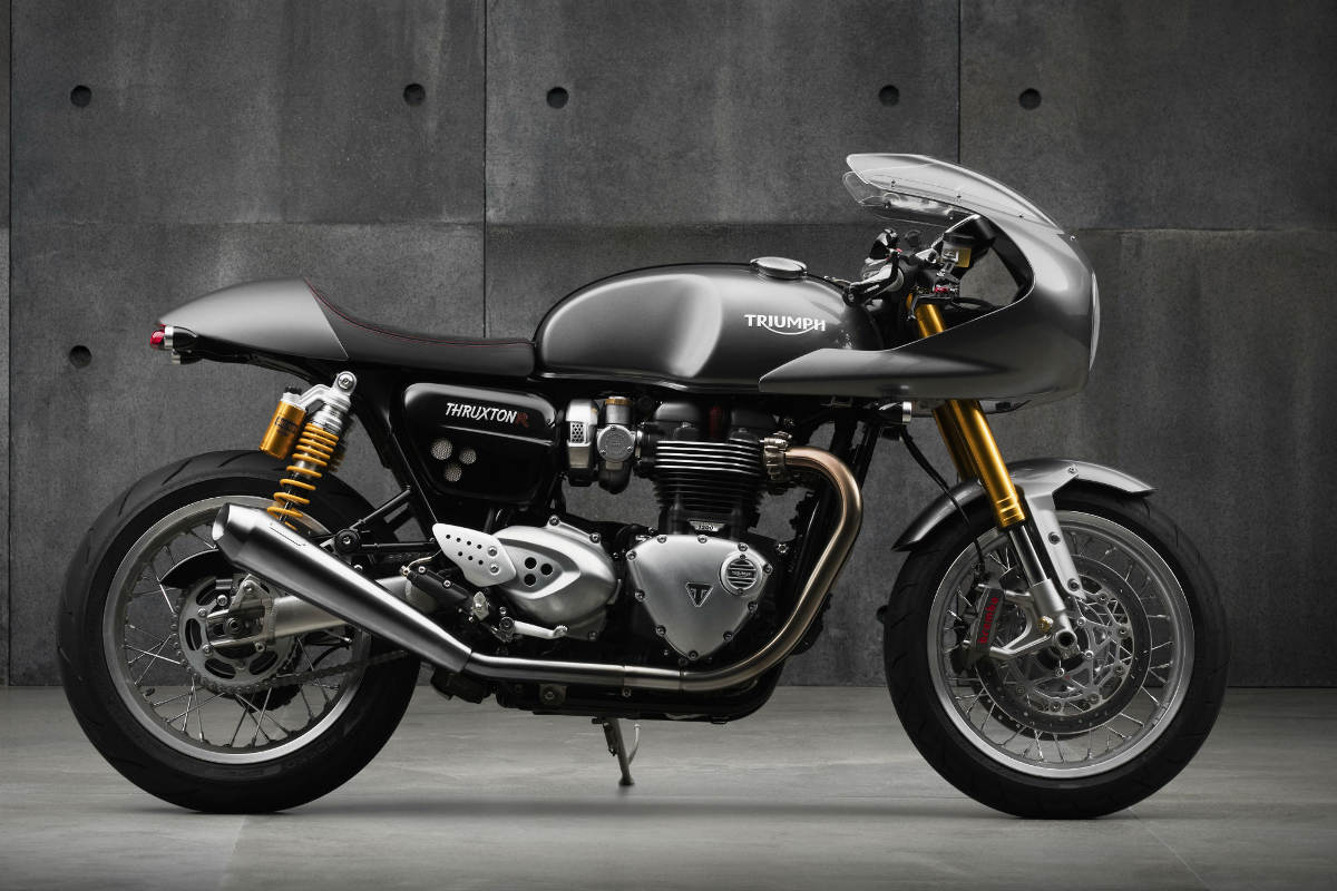 Free Track Racer Kit with a New Triumph Thruxton R