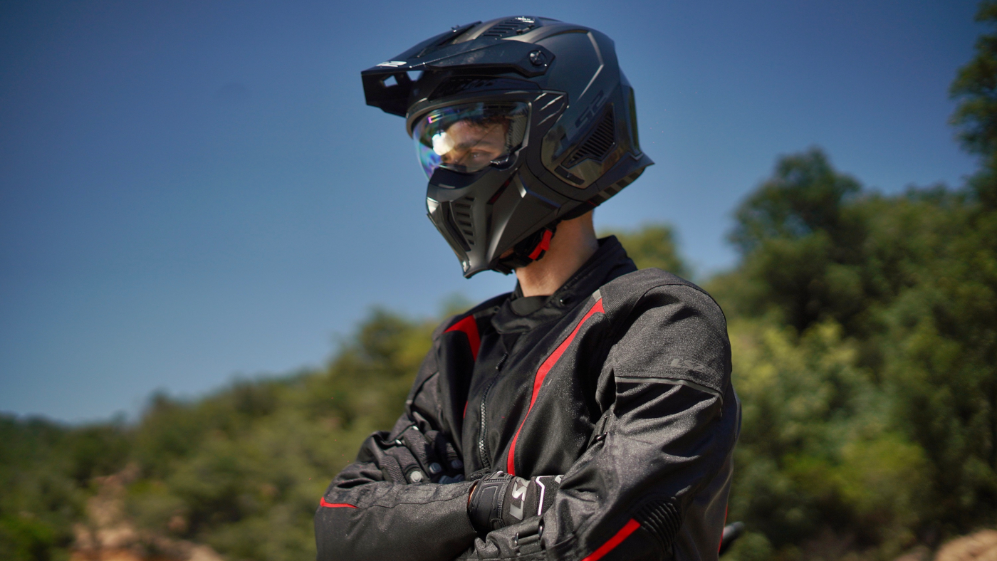 The new LS2 Drifter Helmet offers 'three-in-one' versatility