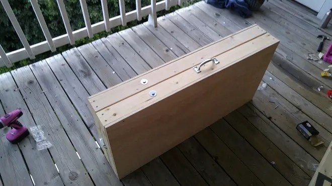 Diy 11 Easy Steps To Make A Folding Beer Pong Table
