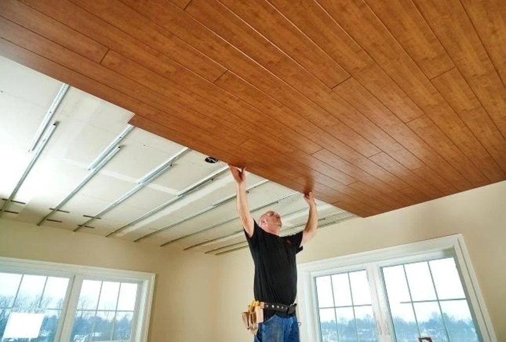 Easy Simple Wooden Ceiling Design