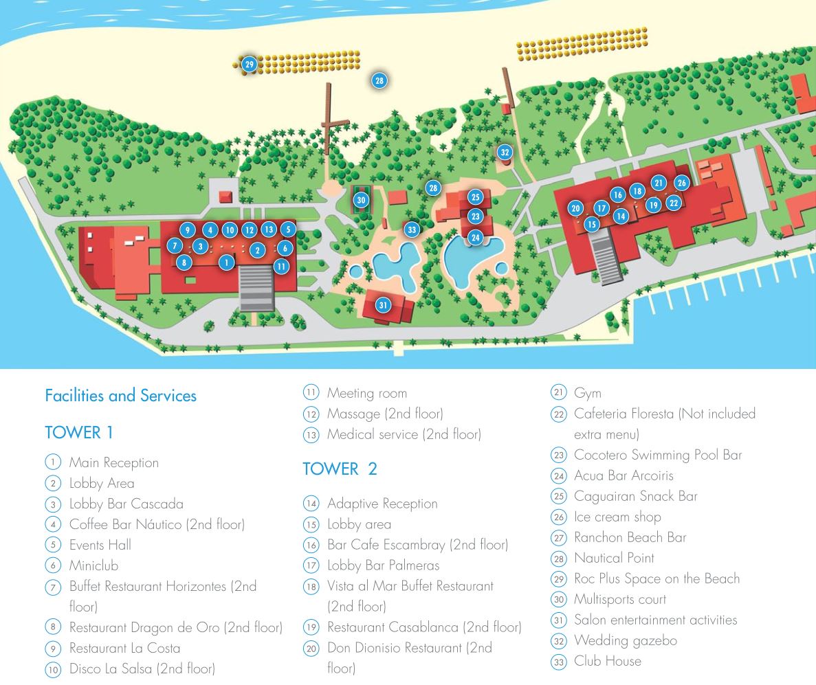 Varadero Beach Map Map RocVaradero 