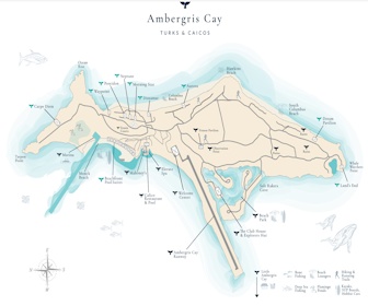 Map Of Ambergris Caye Resorts Map TurksCaicos 