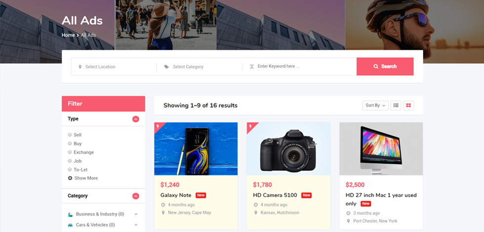It's perfect for any business advertising their . Classima - Premium Responsive Classified Ads WordPress Theme
