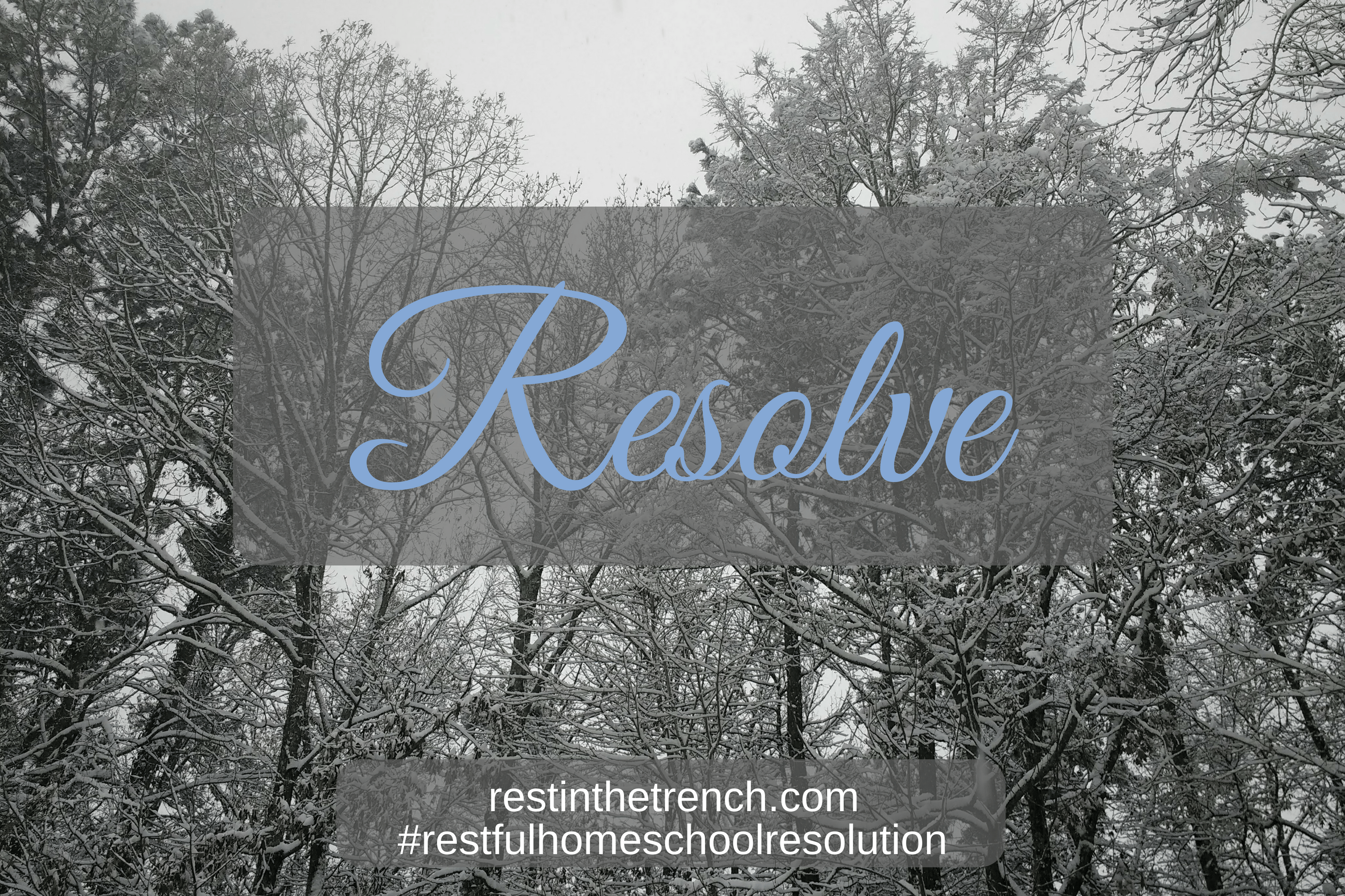 One step in your commitment to seek Jesus first for a restful homeschool.