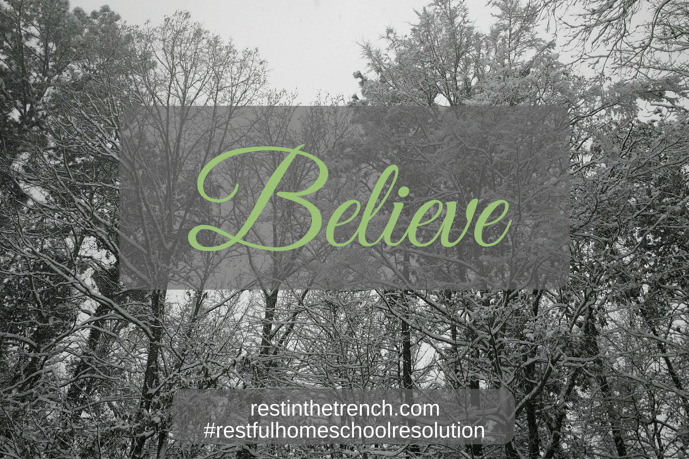 One step in your commitment to seek Jesus first for a restful homeschool.