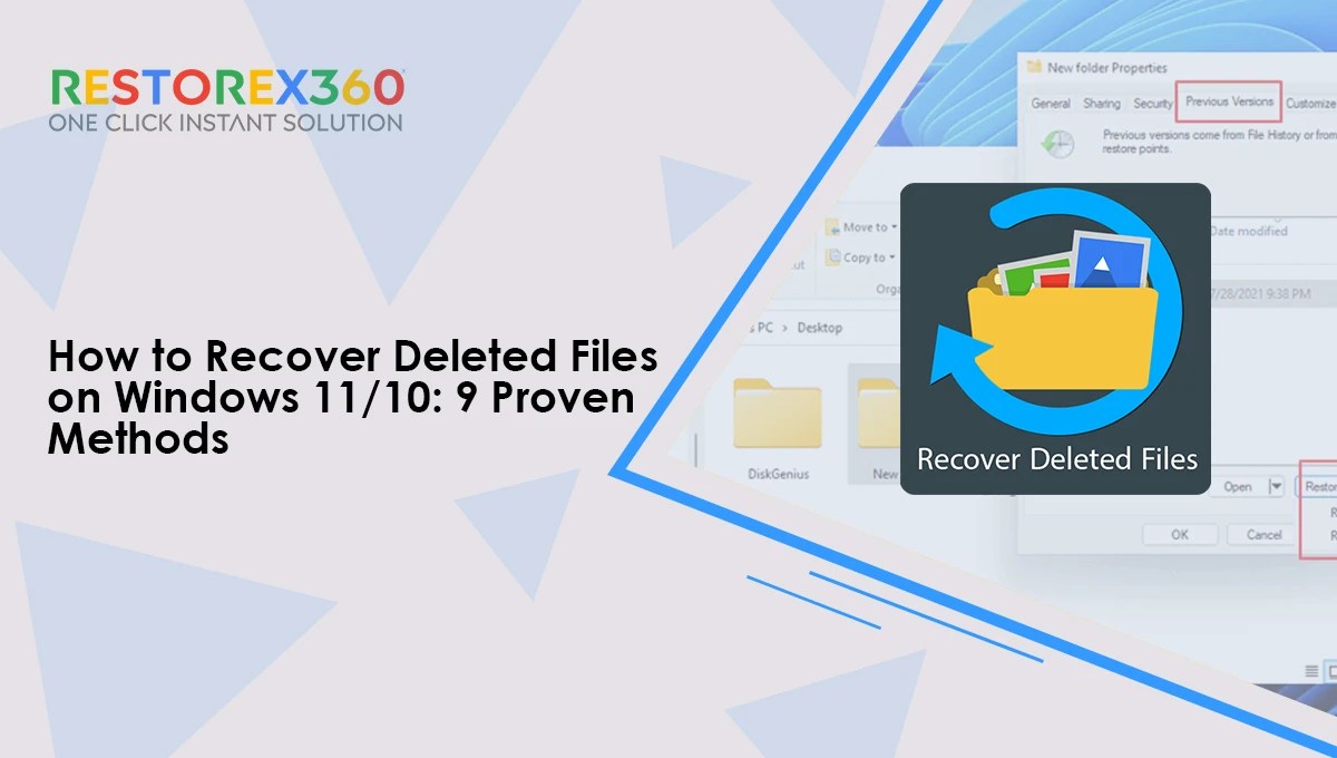 Recover Deleted Files on Windows 11/10