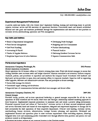 Sample Management Resume Resume Express