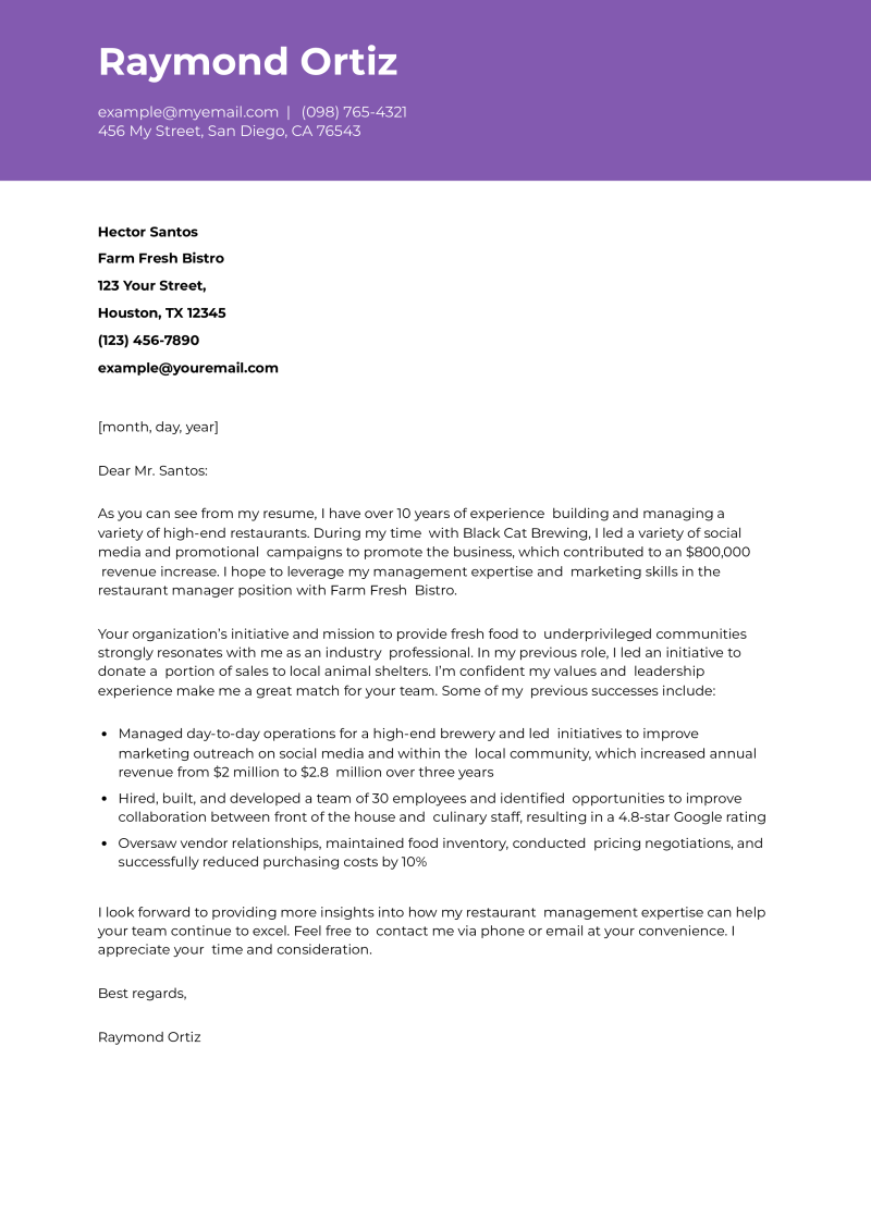 Cover Letter - Nature Photo Collection - Full HD Quality