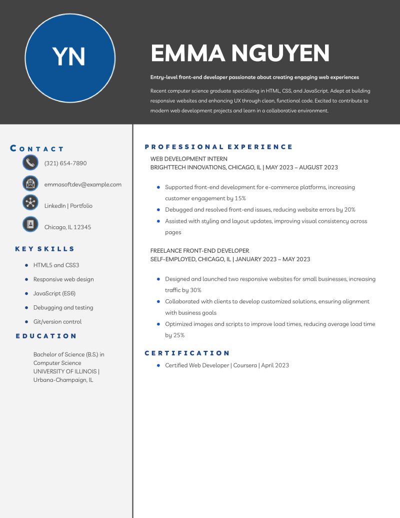 7 Front End Developer Resume Examples For 2023 - Gorgeous High Resolution Abstract Wallpapers | Free Download