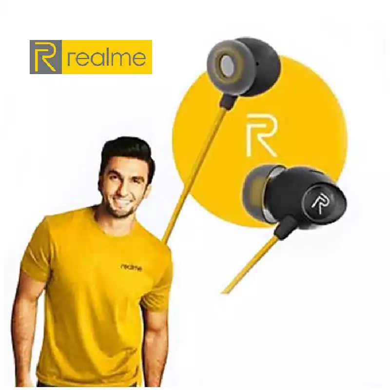 Realme R60 Wired Earphone Box Packing