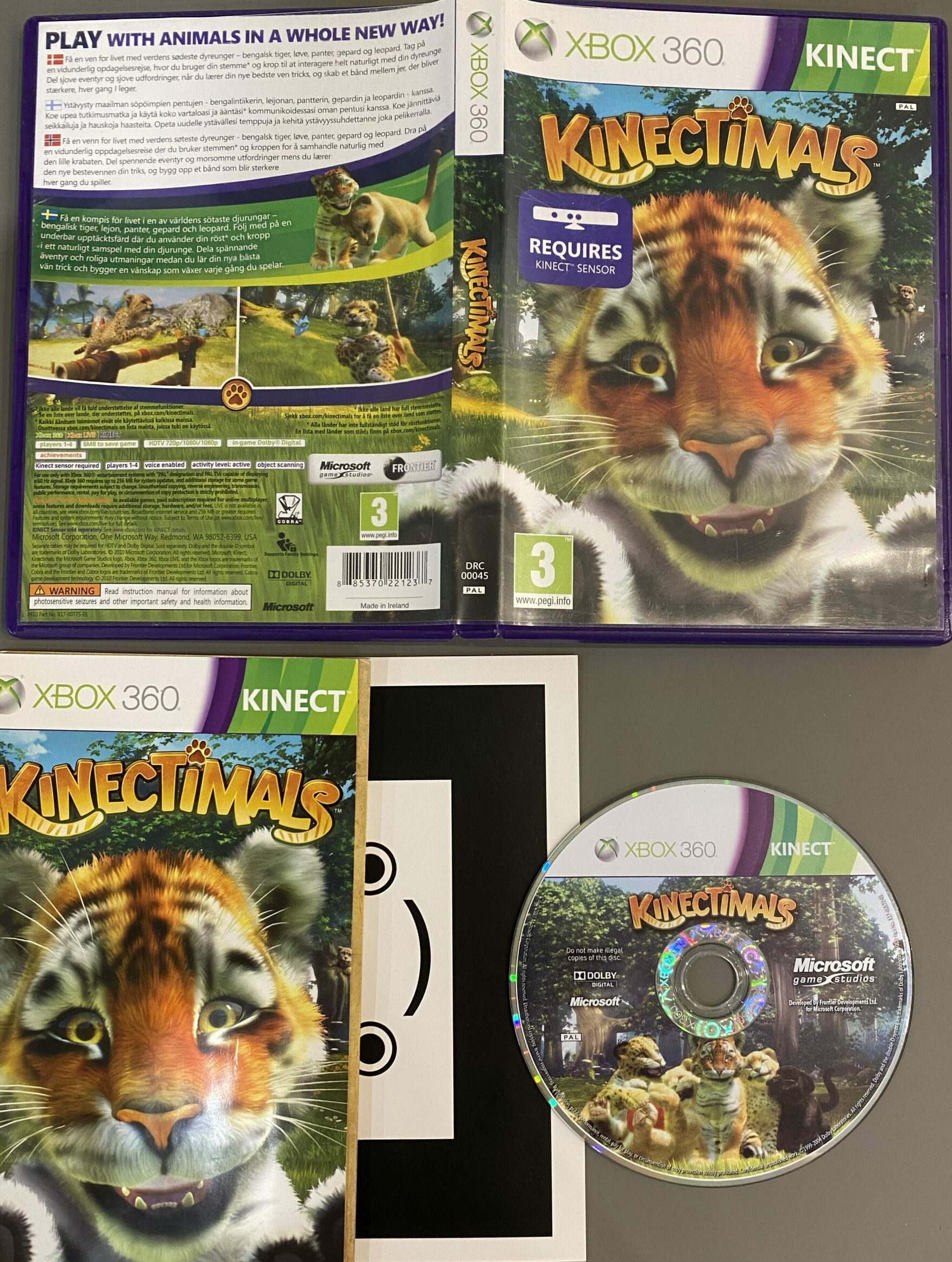 Kinectimals - XBOX 360 Spil | RetroBros - Fordi vi elsker Retrospil