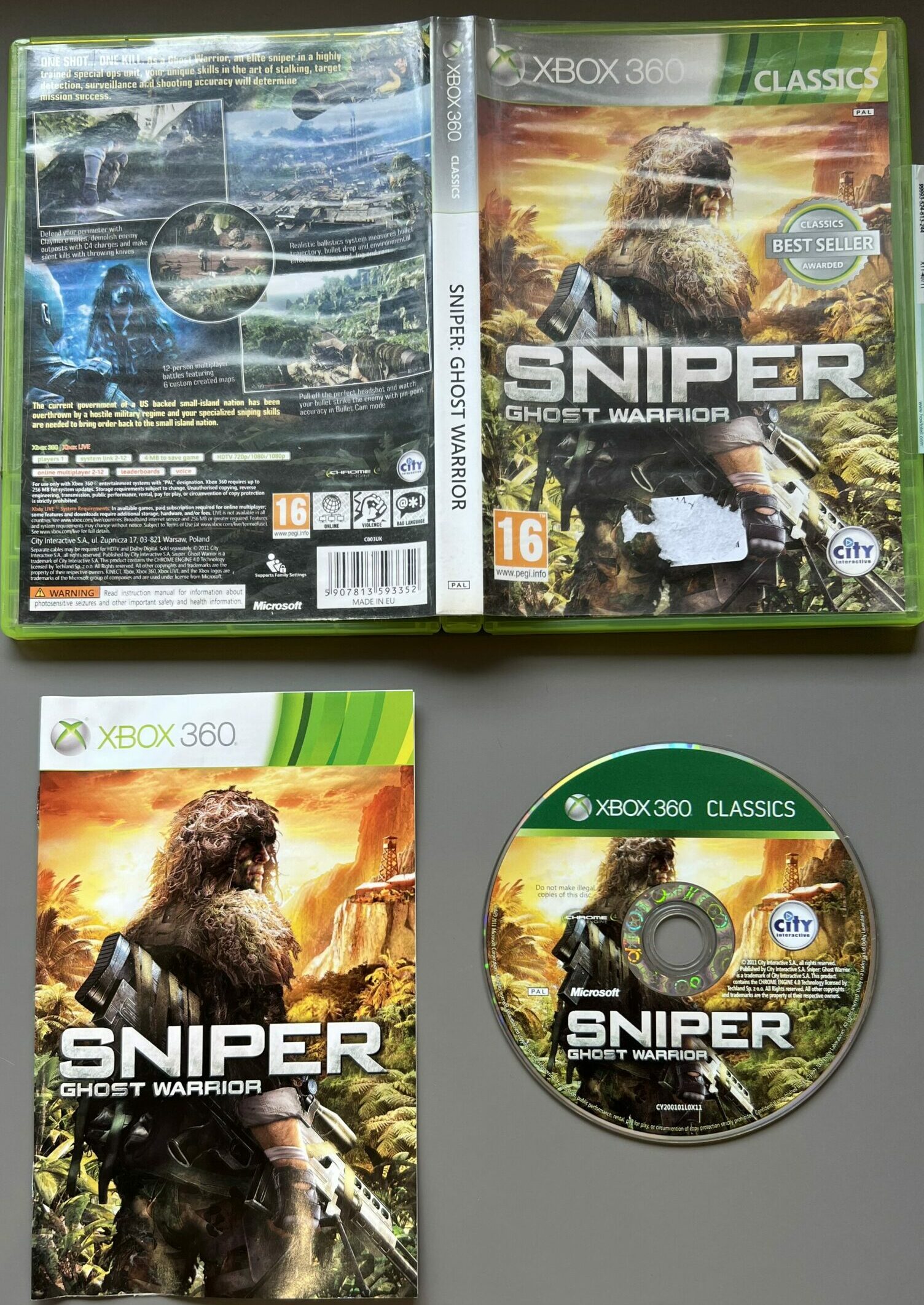 Sniper : Ghost Warrior – XBOX 360 Spil – RetroBros – Fordi vi elsker ...