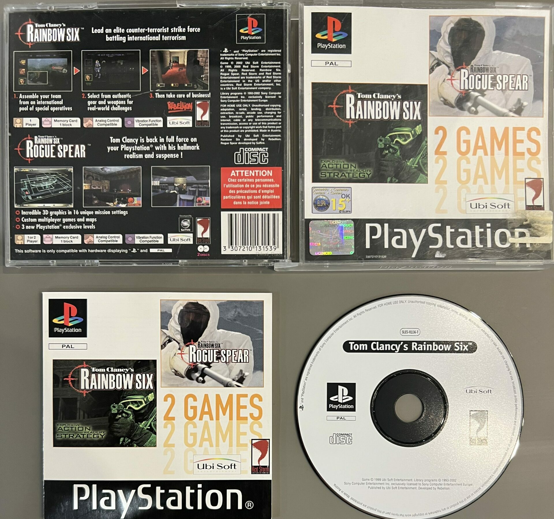 Tom Clancy’s Rainbow Six – PS1 Spil – RetroBros – Fordi vi elsker Retrospil