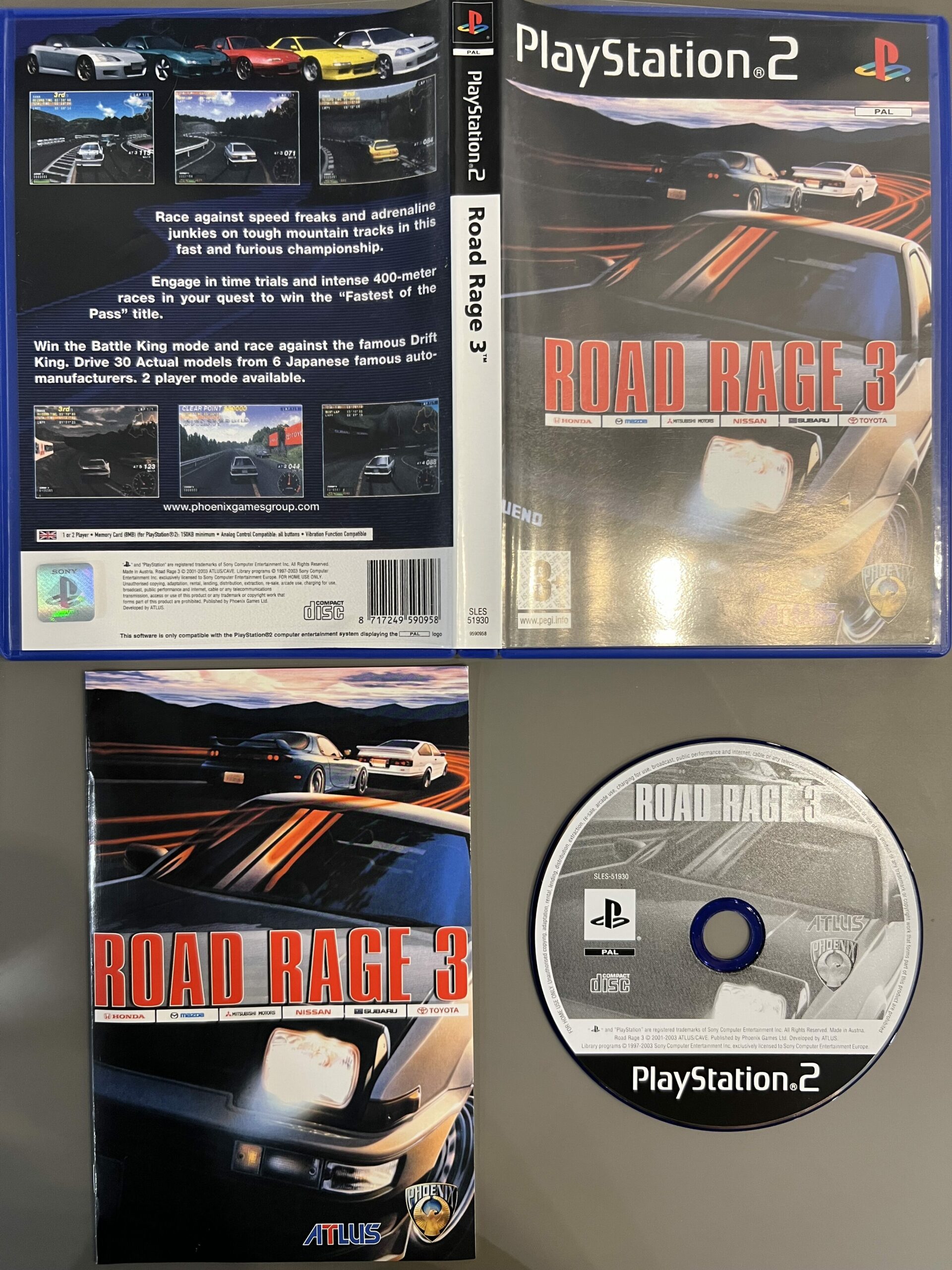 JEU ROAD RAGE 3 pour playstation 2 PS2 en francais course de voitures COMPLET EUR 9,99 - FR JEU ROAD RAGE 3 pour playstation 2 PS2 en francais course de voitures COMPLET EUR 9,99 - FR