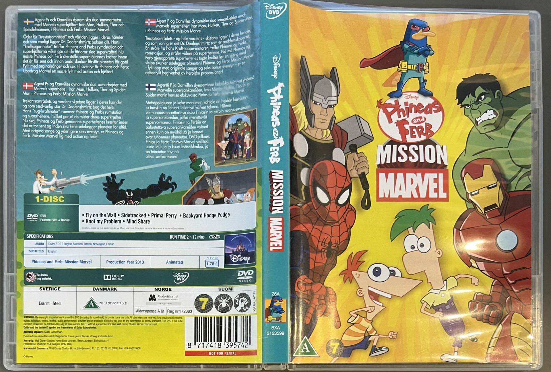 その他 Phineas &amp; Ferb: Mission Marvel [DVD] [Import] rdzdsi3 Amazon.com: Phineas and Ferb: Mission Marvel : Movies & TV